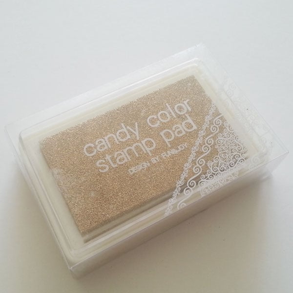 Candy Color Stamp Pad - Gold