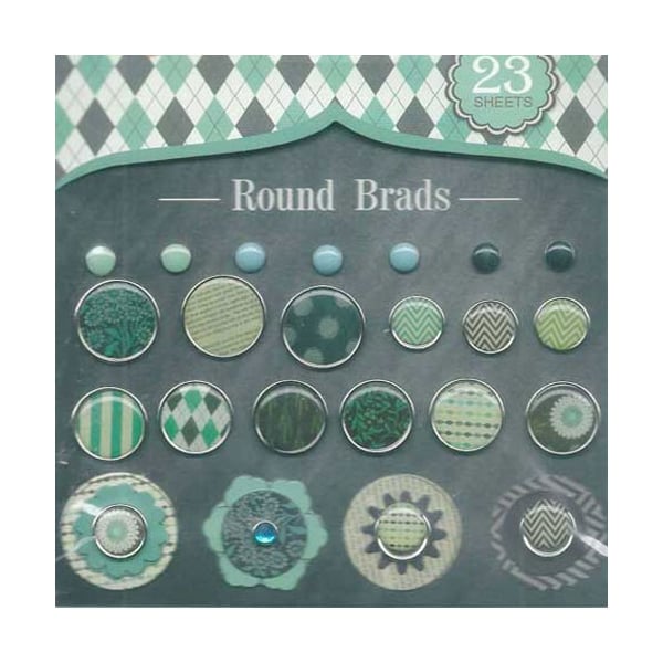 Papus Brads - Round Brads 1