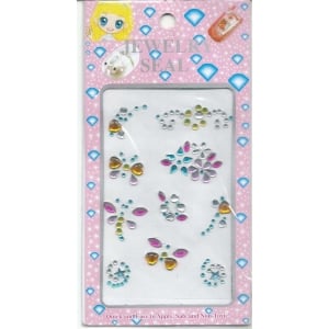 Flowers and Butterflies Stickers