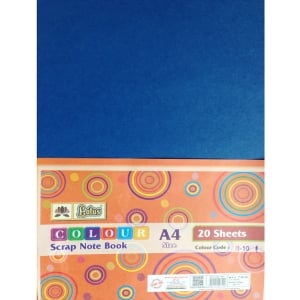 Lotus Colour Note Book - A4 (Different Colours)