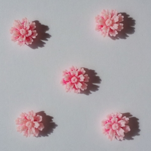 Resin Flower (1.5 cm) - Design 1 - Pink