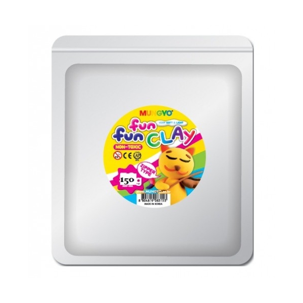 Mungyo Fun Fun Clay - Black (150gms)