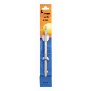 Pony Aluminium Crochet Hook - 5mm