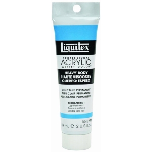 Liquitex Heavy Body Acrylic Permanent Light Blue 59 ML