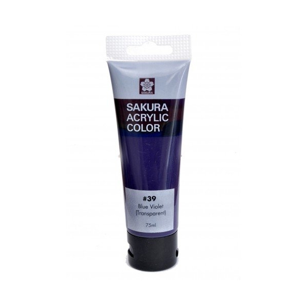 Sakura Acrylic Tube - Transparent (Blue Voilet) - 75 ml