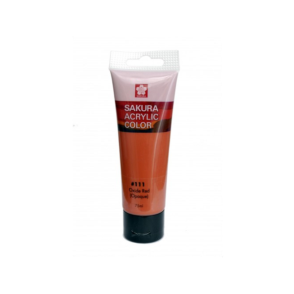 Sakura Acrylic Tube - Opaque (Oxide Red) - 75 ml