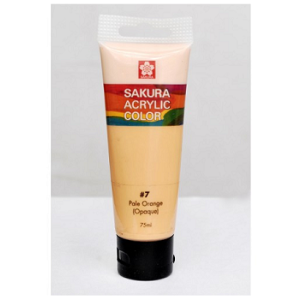 Sakura Acrylic Tube - Opaque (Pale Orange) - 75 ml