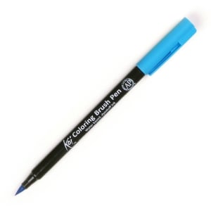 Sakura Koi Coloring Brush Pen - Aqua Blue
