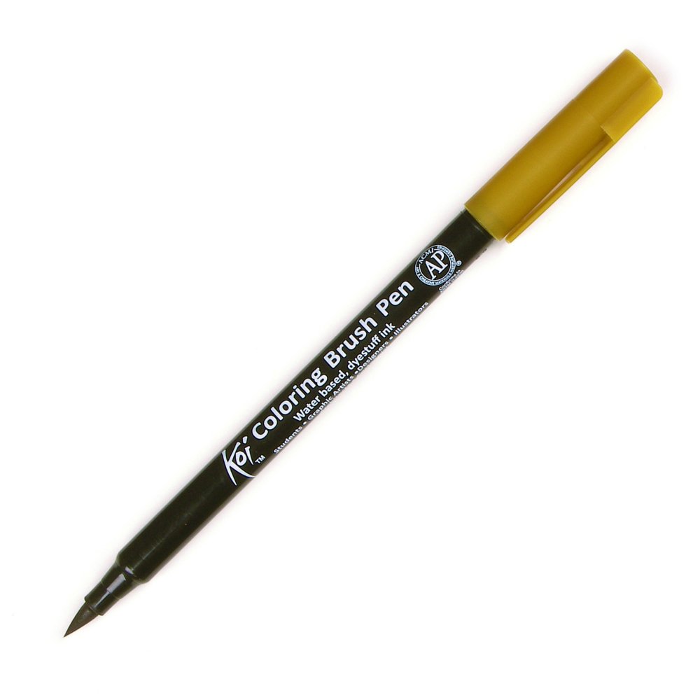Sakura Koi Coloring Brush Pen - Raw Umber (Pack of 3) Sakura Koi Coloring Brush Pen - Raw Umber (Pack of 3)