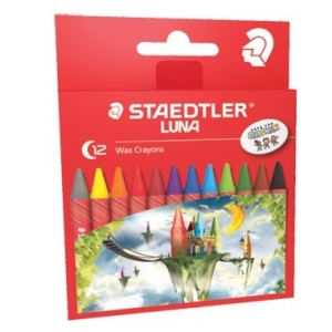 Staedtler Luna Wax Crayons - Pack of 12