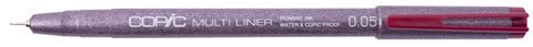 Copic Wine Multiliner 0.05 mm ml wine 005 Copic Wine Multiliner 0.05 mm