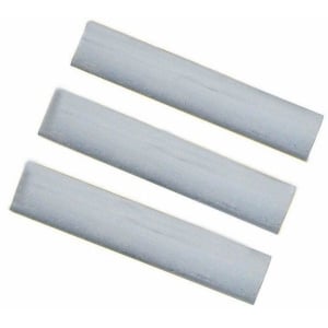 Cretacolor Art Chunky Colored Charcoal - Silver Grey (Pack of 3)
