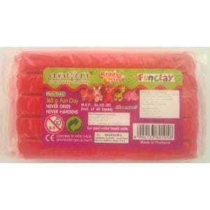 Kiddy FunClay - Red (160gm)