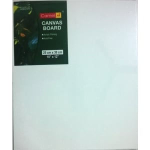 Camlin Canvas Board - 10" X 12"