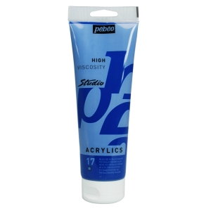 Pebeo Studio Acrylic HV 250ML - Phthalocyanine Blue