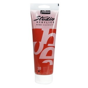 Pebeo Studio Acrylic HV 250ML - Burnt Sienna
