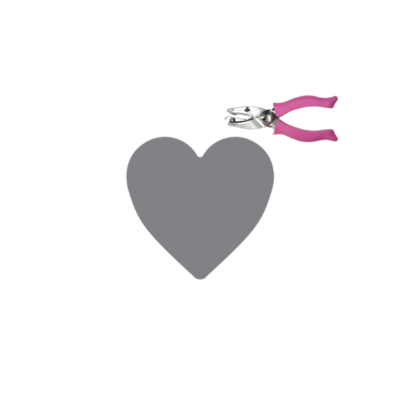 Fiskars Hand Punch - Large Heart (1/4'') (2360)