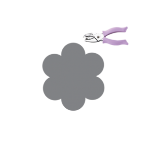 Fiskars Hand Punch - Flower (1/4'') (2362)