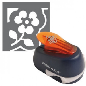 Fiskars Corner Lever punch Floral Vine M (5478)