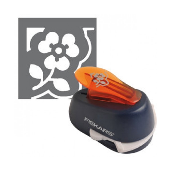 Fiskars Corner Lever punch Floral Vine M (5478)