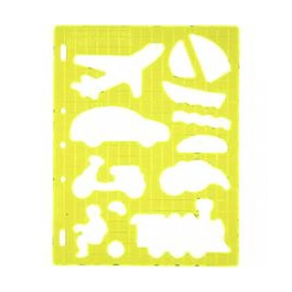 Fiskars Shape Template - Locomotions