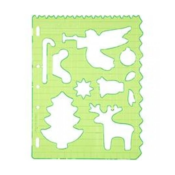 Fiskars Shape Template - Christmas