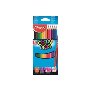 Maped Color'Peps Coloured Pencils - Box of 12 Pcs