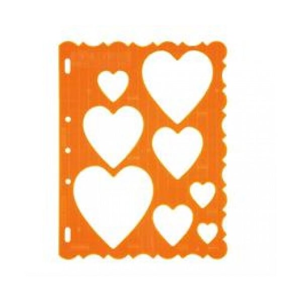 Fiskars Shape Template - Hearts