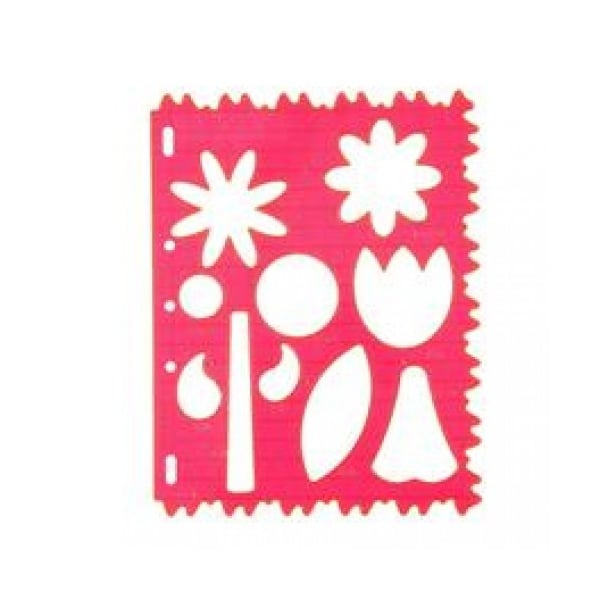 Fiskars Shape Template - Flowers