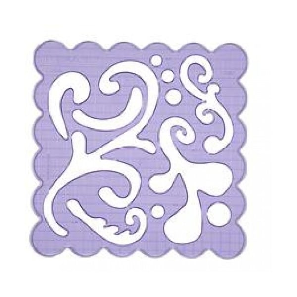 Fiskars Shape Template - Doodles (30 X 30)
