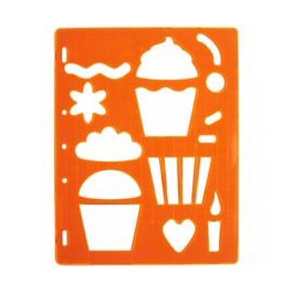Fiskars Shape Template - Cakes