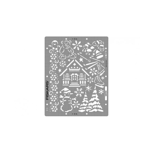 Fiskars ShapeBoss Stencil - Winter