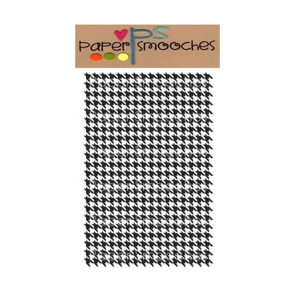 Paper Smooches Clear Stamp - Houndstooth