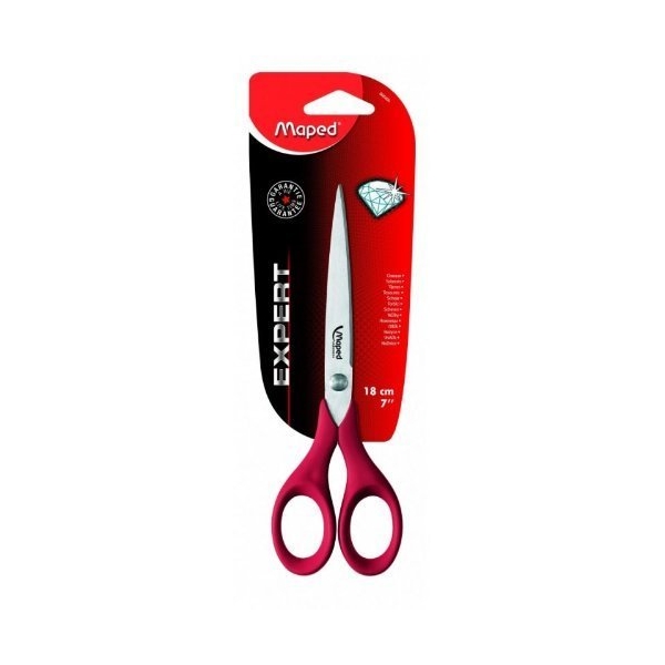 Maped 18cm Optimum Scissors in Blister Pack
