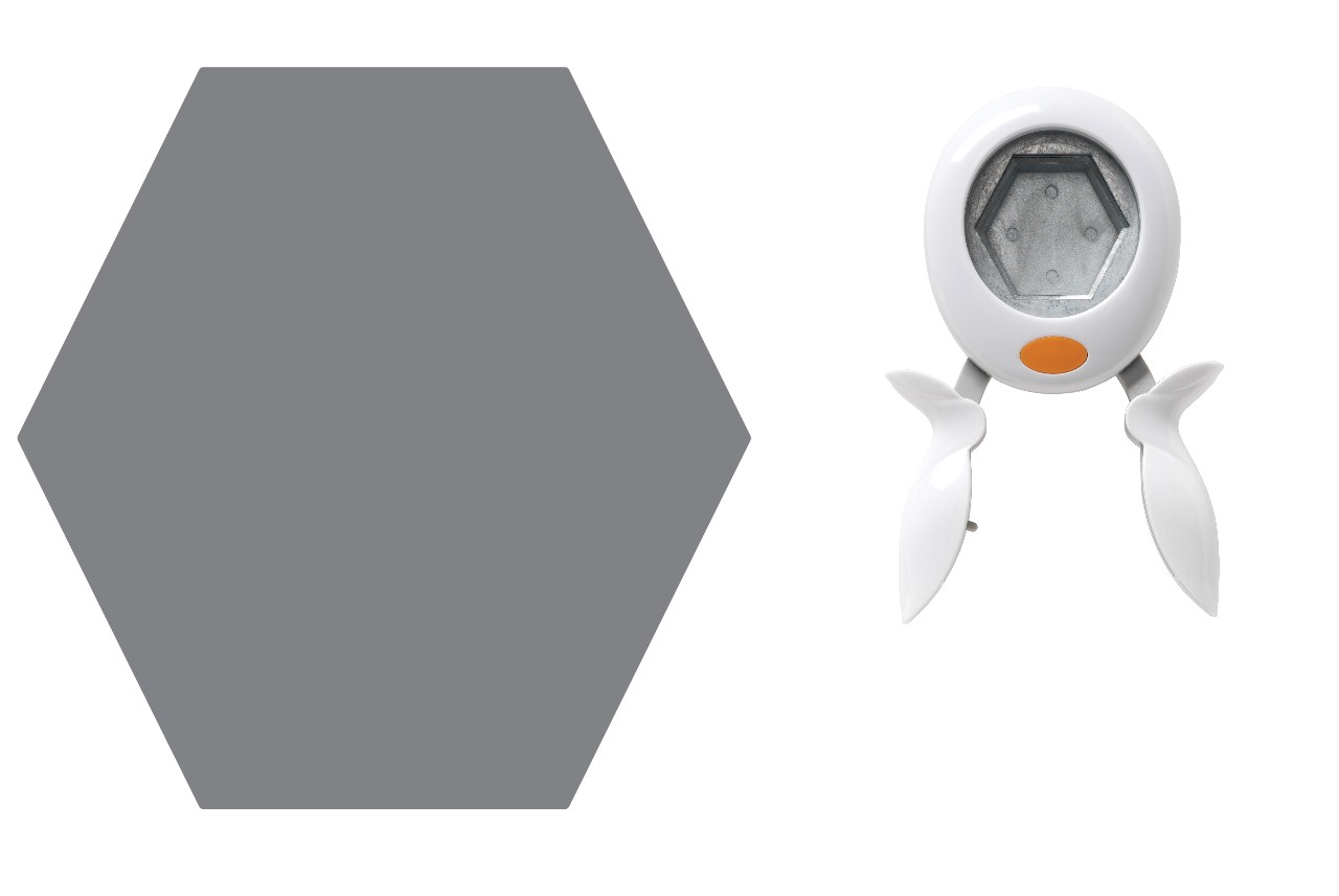 Fiskars Squeeze Punch XL - Hexagon 5909 Fiskars Squeeze Punch XL - Hexagon