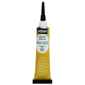 Pebeo Vitrail Cerne Relief Outliner 20ml Tube - King Gold