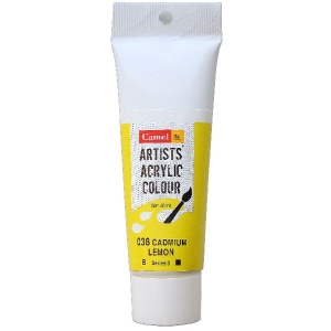 Camel Artist Acrylic Colour 40ml Tube - Cadmium Lemon
