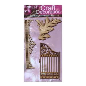 Wooden Die Cuts - Design 21