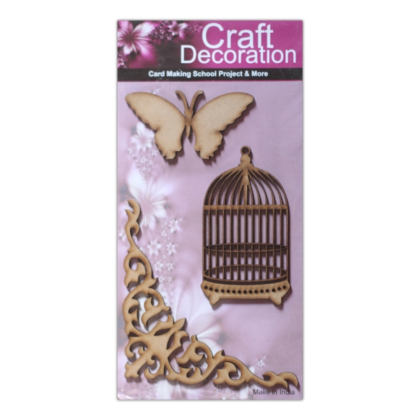 Wooden Die Cuts - Design 24