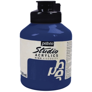 Pebeo Studio Acrylic HV 500ML - Pthalocyanine Blue