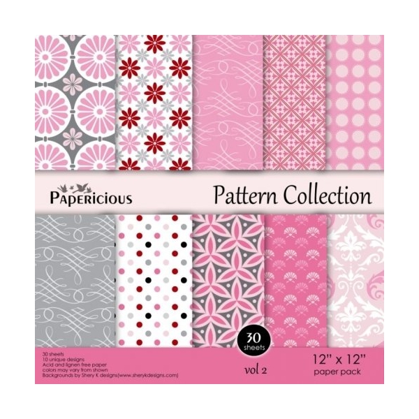 Papericious - Pattern Collection - Vol 2 (12 by 12 paper)