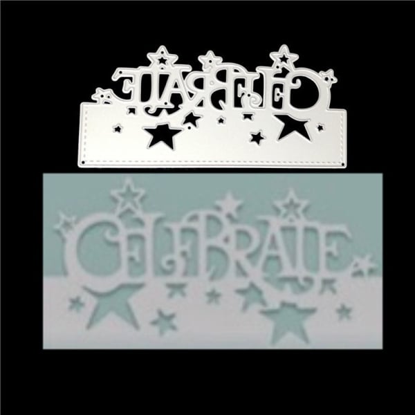 Steel Border Die – Celebrate Edge Die - Image 2