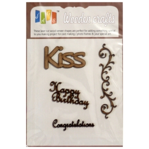 Wooden Die Cuts - Design 47