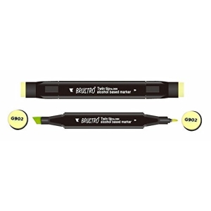 Brustro Twin Tip Alcohol Based Marker - Anise
