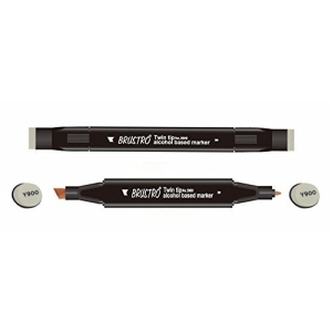 Brustro Twin Tip Alcohol Based Marker - Baby Skin Pink