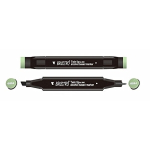 Brustro Twin Tip Alcohol Based Marker - Beetle