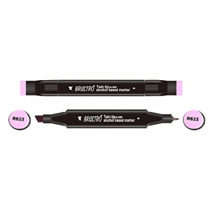 Brustro Twin Tip Alcohol Based Marker - Hyacinth