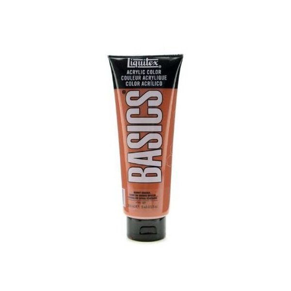 Liquitex Basics Acrylic Paint - Burnt Sienna (118ML)