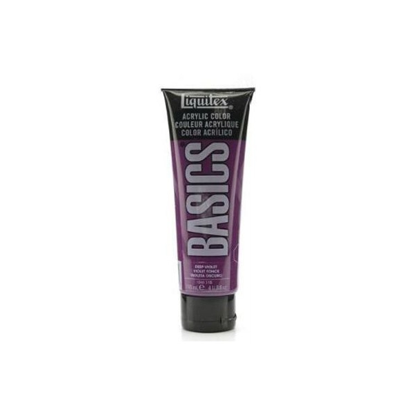Liquitex Basics Acrylic Paint - Deep Violet (118ML)