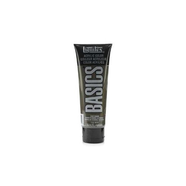 Liquitex Basics Acrylic Paint - Raw Umber (118ML)